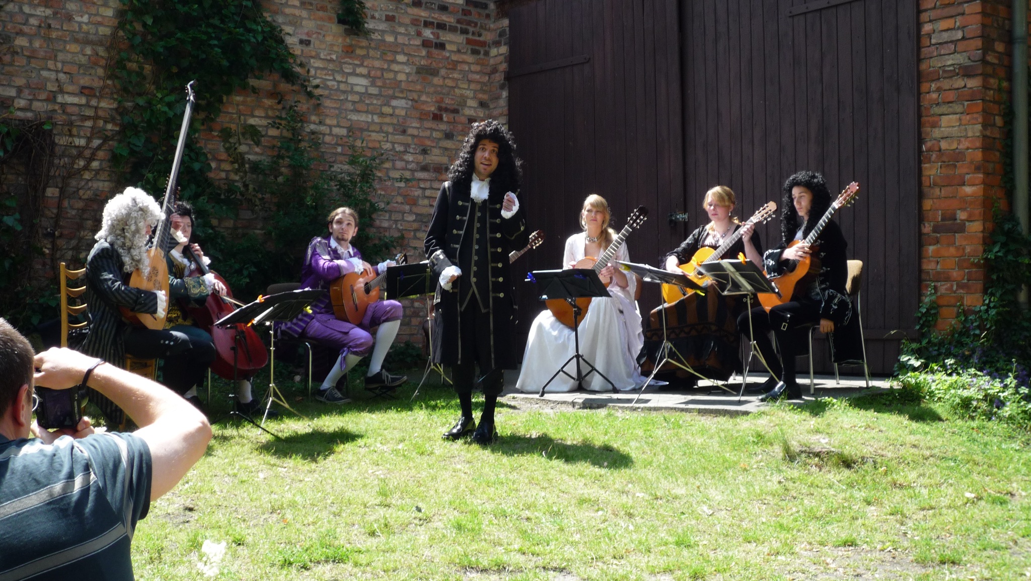 Christoph Rudolf performing as Aeneas by Henry Purcell